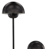Stojací lampa Lyckorna, černá