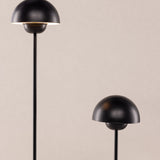 Stojací lampa Lyckorna, černá