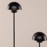 Stojací lampa Lyckorna, černá