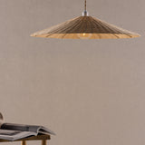 Závěsná lampa Herrestad, přírodní barva