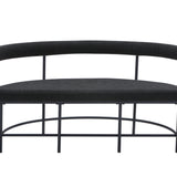 Lavice Stallhagen x Josefin Lustig, černá, 51x165x75