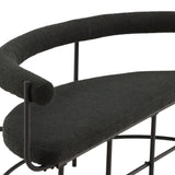 Lavice Stallhagen x Josefin Lustig, černá, 51x165x75