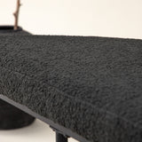 Lavice Stallhagen x Josefin Lustig, černá, 51x165x75