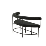 Lavice Stallhagen x Josefin Lustig, černá, 51x165x75
