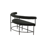 Lavice Stallhagen x Josefin Lustig, černá, 51x165x75