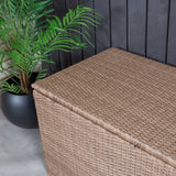 Box na polštáře London, přírodní barva, 130x61