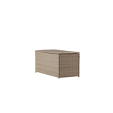 Box na polštáře London, přírodní barva, 130x61