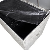 Box na polštáře Amazon, šedý, 150x100