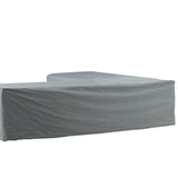 Obal na nábytek Klas, šedý, 66x254x90
