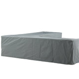 Obal na nábytek Klas, šedý, 66x254x90