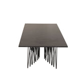 Konferenční stolek Stone, černý, 60x140
