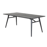 Jídelní stůl Sleek, černý, 95x195
