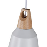 Závěsná lampa Nao, bílá