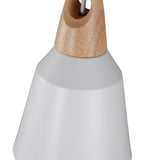 Závěsná lampa Nao, bílá