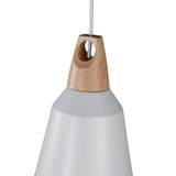 Závěsná lampa Nao, bílá
