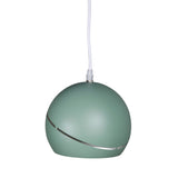 Závěsná lampa Wei, zelená