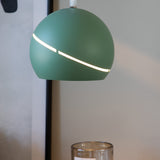 Závěsná lampa Wei, zelená