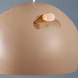 Závěsná lampa Tubbie, béžová