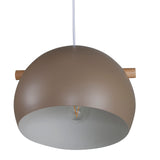 Závěsná lampa Tubbie, béžová