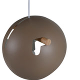 Závěsná lampa Tubbie, béžová