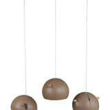 Závěsná lampa Tubbie, béžová