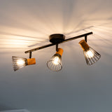 Nástěnná lampa Atticus, černá