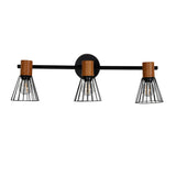 Nástěnná lampa Atticus, černá