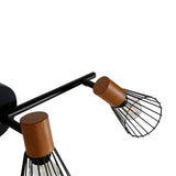Nástěnná lampa Atticus, černá