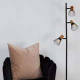 Stojací lampa Atticus, černá