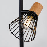 Stojací lampa Atticus, černá