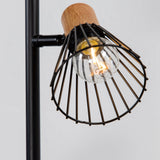 Stojací lampa Atticus, černá