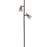 Stojací lampa Atticus, černá