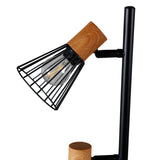 Stojací lampa Atticus, černá