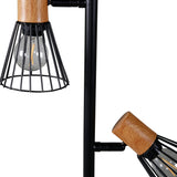 Stojací lampa Atticus, černá