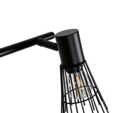 Nástěnná lampa Pico, černá