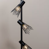 Stojací lampa Pico, černá