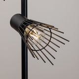 Stojací lampa Pico, černá