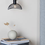 Nástěnná lampa Elsa, černá