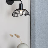 Nástěnná lampa Elsa, černá