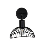 Nástěnná lampa Elsa, černá