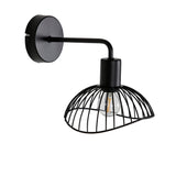 Nástěnná lampa Elsa, černá