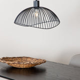 Závěsná lampa Elsa, černá