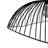 Závěsná lampa Elsa, černá