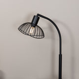 Stojací lampa Elsa, černá