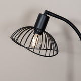 Stojací lampa Elsa, černá