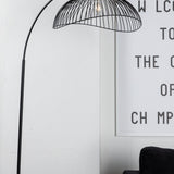 Stojací lampa Elsa, černá