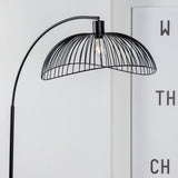 Stojací lampa Elsa, černá