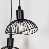 Závěsná lampa Elsa, černá