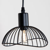 Závěsná lampa Elsa, černá
