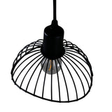 Závěsná lampa Elsa, černá